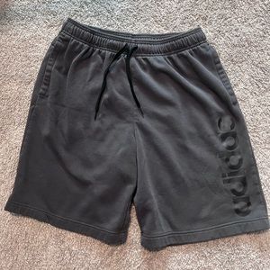 Adidas Sweat Shorts Running Workout Gray XL Mens Summer Exercise Soft